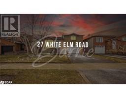 27 WHITE ELM Road, barrie, Ontario