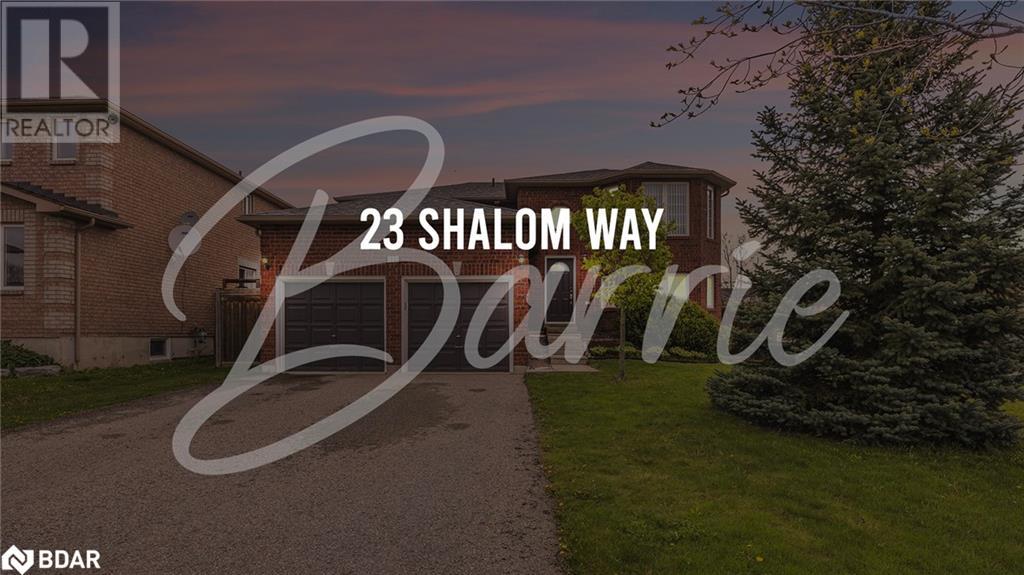 23 SHALOM Way, barrie, Ontario