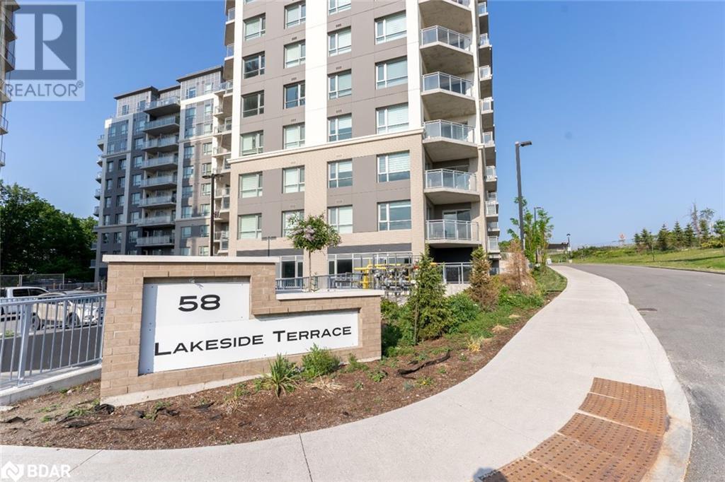 58 Lakeside Terrace Unit# 306, Barrie, Ontario  L4M 0L5 - Photo 1 - 40614202