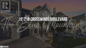 218 Crosswinds Boulevard Unit# 12, The Blue Mountains, Ontario  L9Y 5S8 - Photo 1 - 40671165