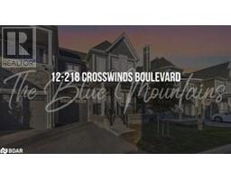 218 CROSSWINDS Boulevard Unit# 12, the blue mountains, Ontario